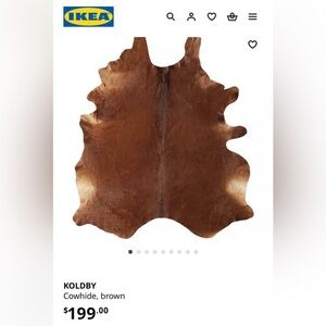 IKEA Cowhide Rug